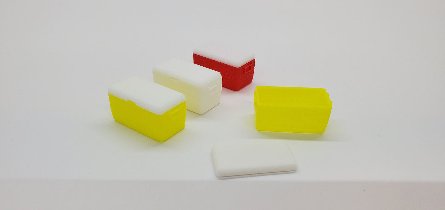 1/24 Scale Cooler for Mini-z 4x4 4-runner Jimny Jeep Crawler Temper Barrage SCX24 RC4WD and Others