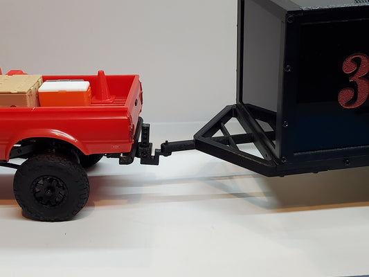 Trailer Drop Hitch for RC4WD TF2 1/24 scale Crawlers Adjustable