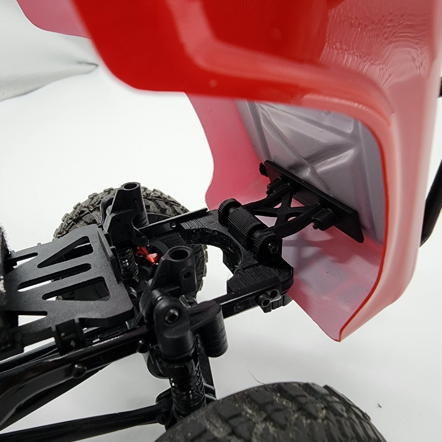 Trailer Drop Hitch for SCX24 Deadbolt Crawlers Adjustable