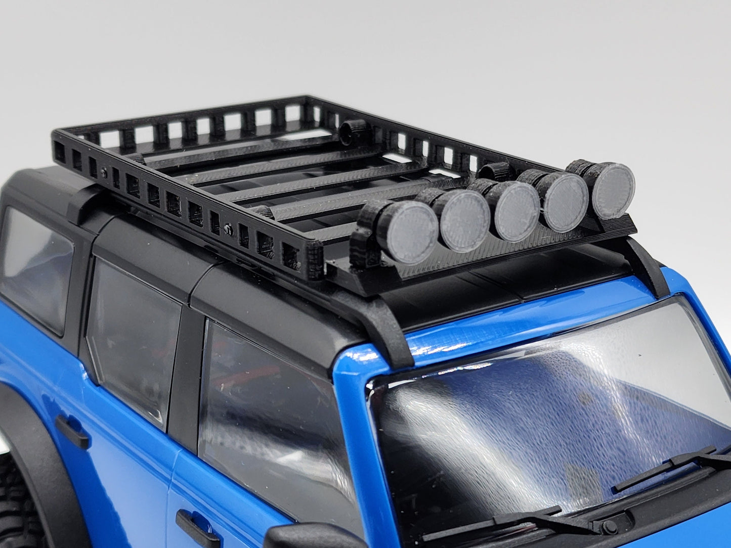 Roof Racks and Light Bars for Traxxas 1/18 TRX-4M Crawler