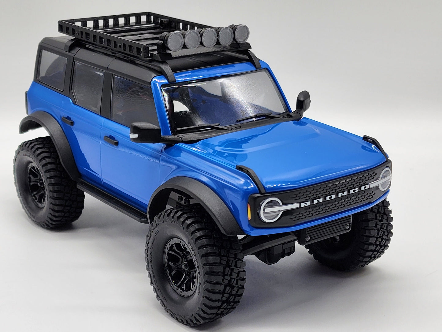 Roof Racks and Light Bars for Traxxas 1/18 TRX-4M Crawler