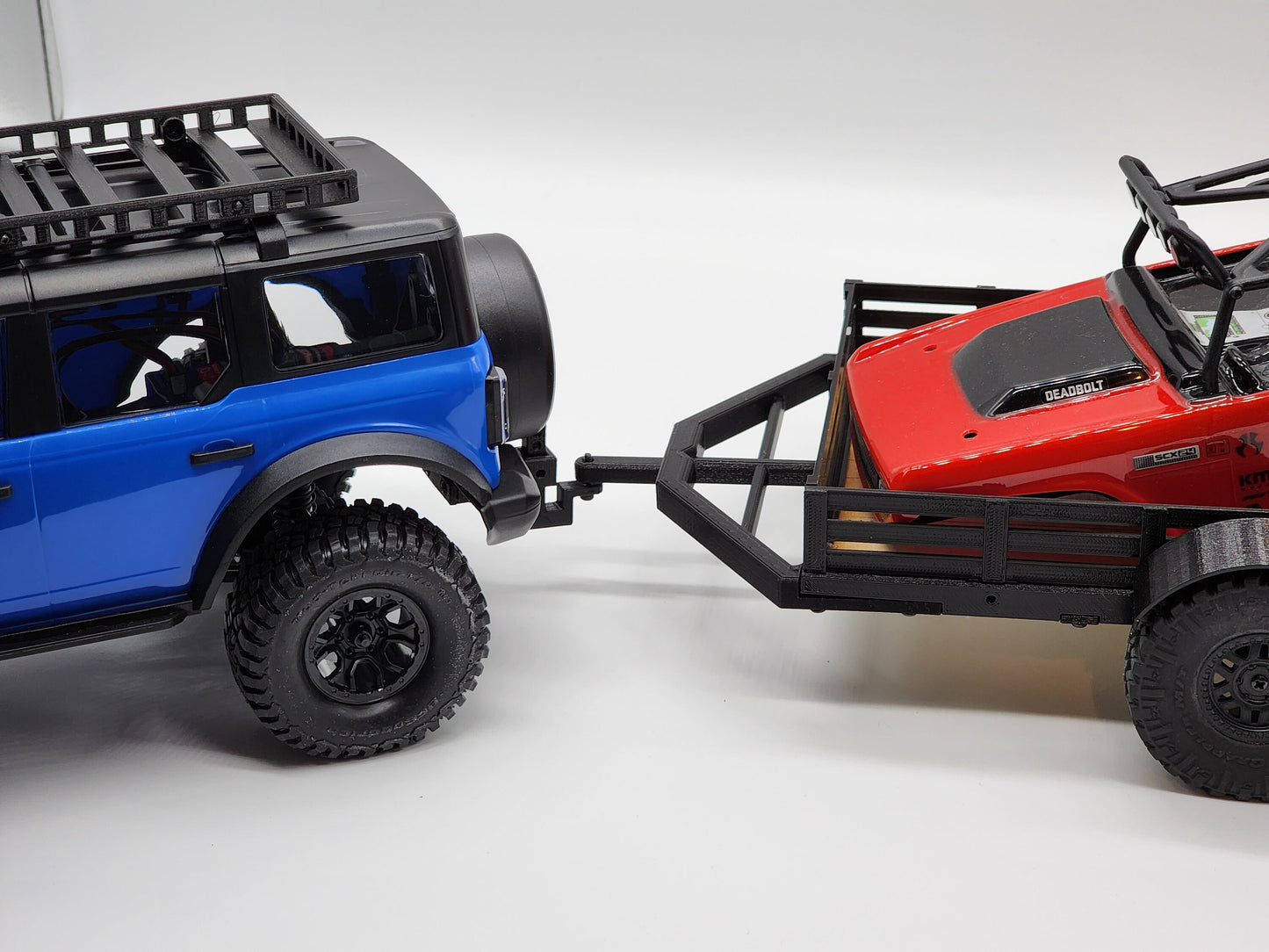 Trailer Hitch for Traxxas 1/18 TRX-4M Crawler