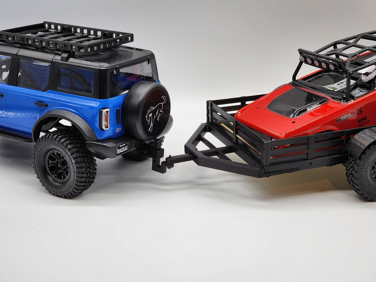 Trailer Hitch for Traxxas 1/18 TRX-4M Crawler