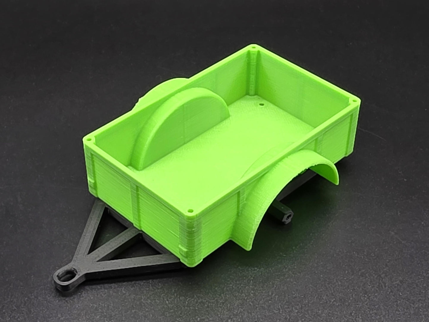 Trailers for Axial SCX30 Bronco Jeep Red Cat 1/30 scale Crawlers