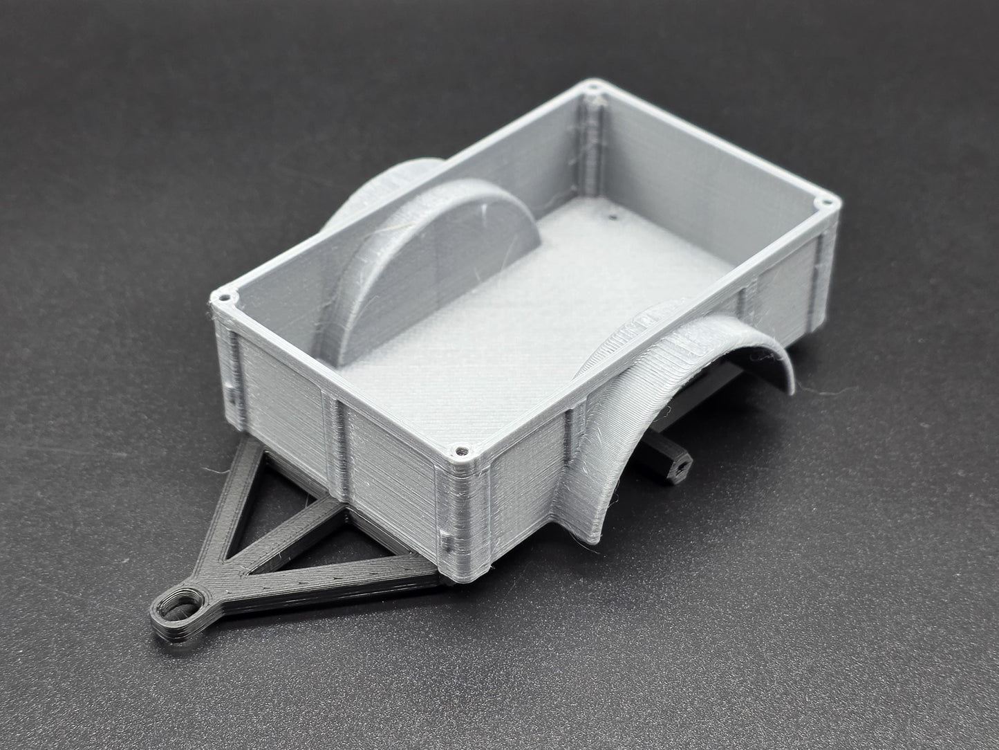 Trailers for Axial SCX30 Bronco Jeep Red Cat 1/30 scale Crawlers