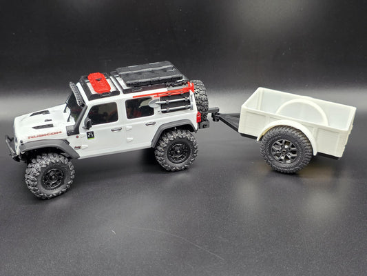 Trailer Hitch for Axial SCX30 Bronco, Jeep, and K10 Chevy Crawlers