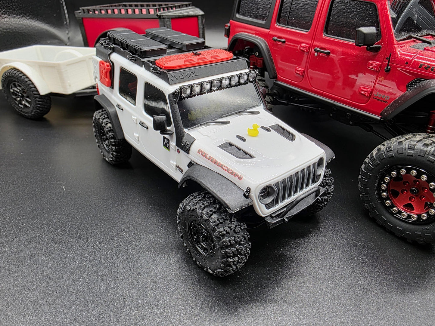 Small scale Rubber Ducks for small RC crawlers and Jeeps 1/18 1/24 1/30