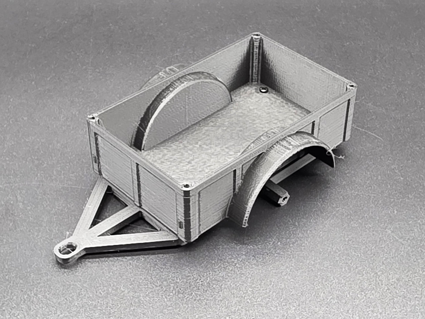 Trailers for Axial SCX30 Bronco Jeep Red Cat 1/30 scale Crawlers