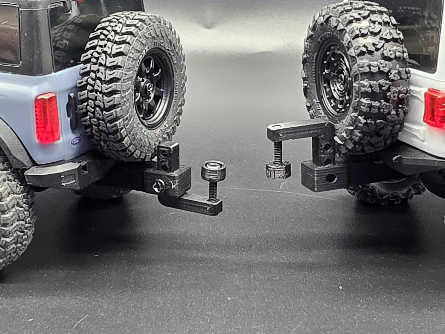 Trailer Hitch for Axial SCX30 Bronco, Jeep, and K10 Chevy Crawlers