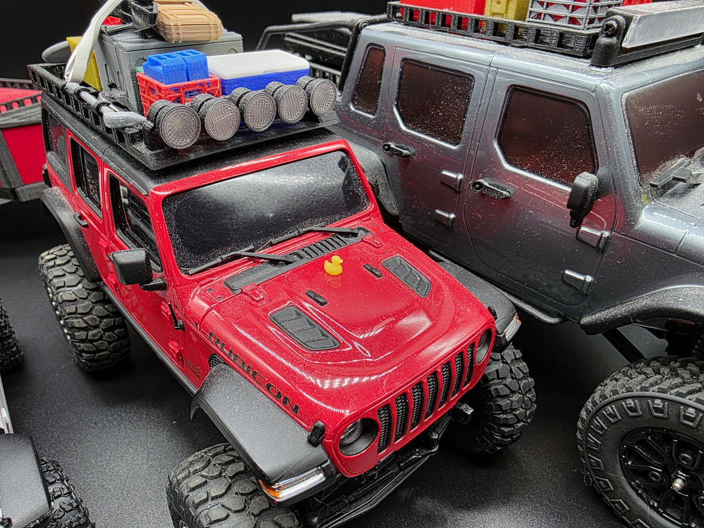 Small scale Rubber Ducks for small RC crawlers and Jeeps 1/18 1/24 1/30