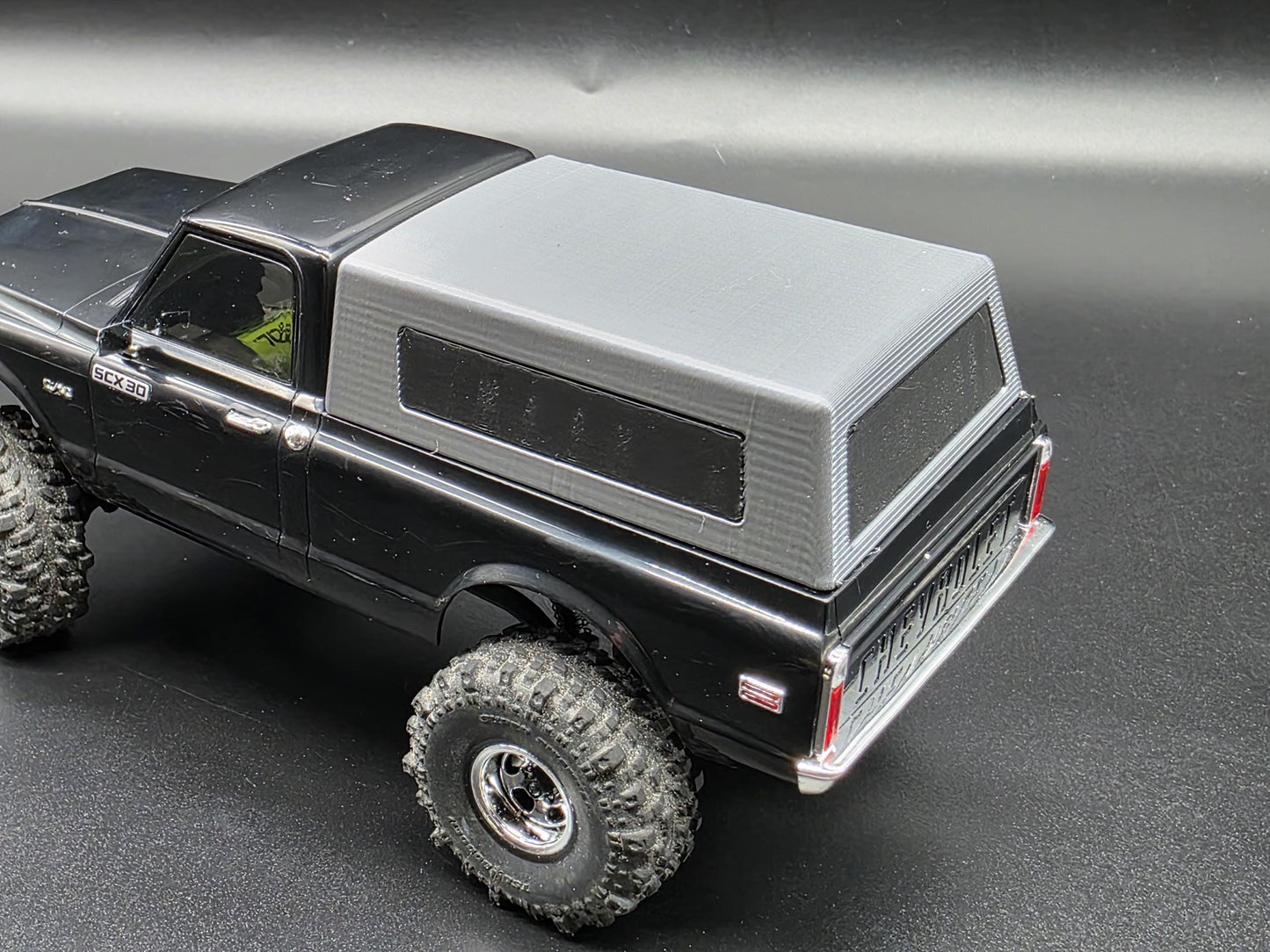 Camper Shell Bed Cap Covers for Axial SCX30 K10 Chevy Crawlers