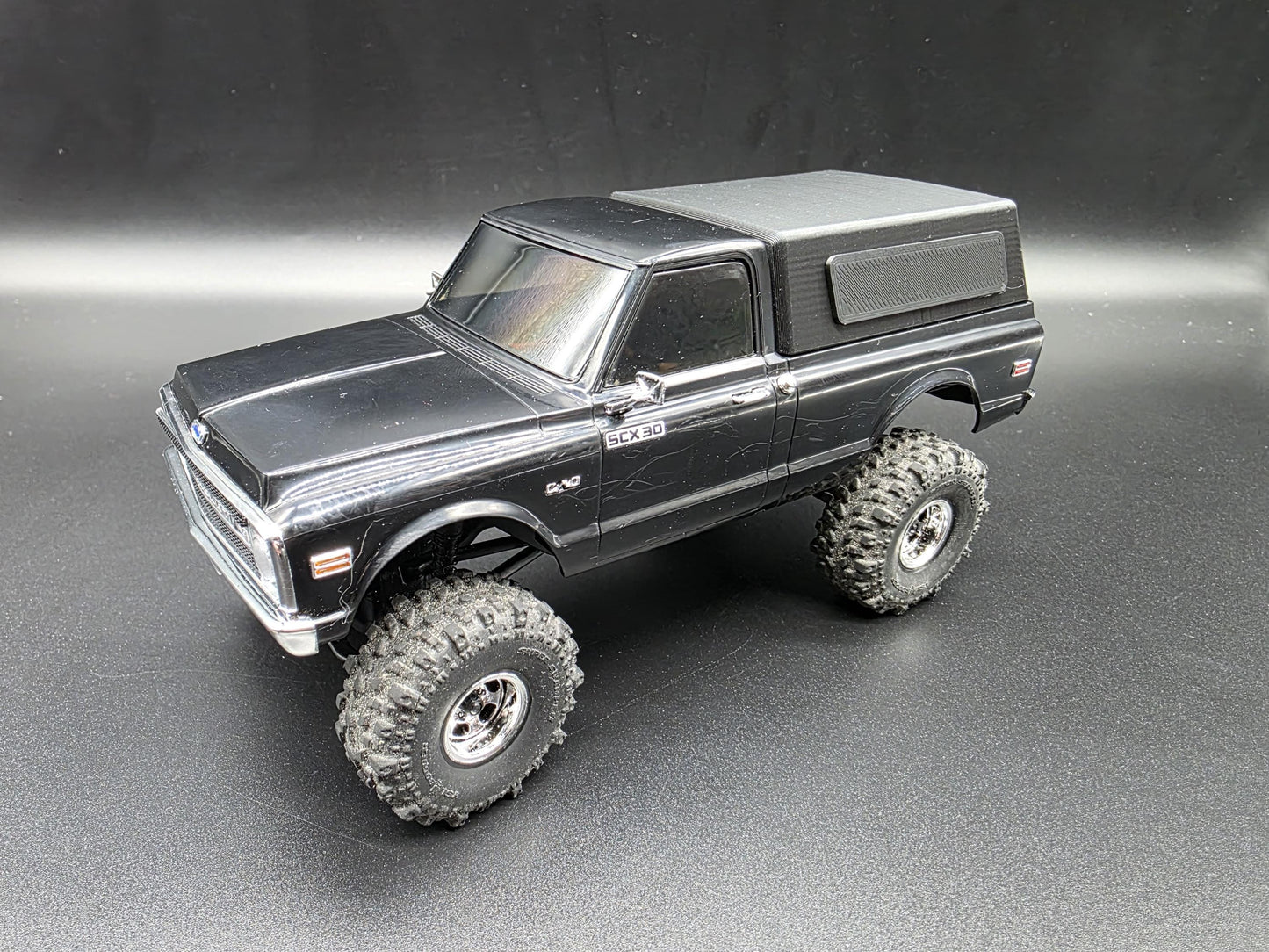 Camper Shell Bed Cap Covers for Axial SCX30 K10 Chevy Crawlers