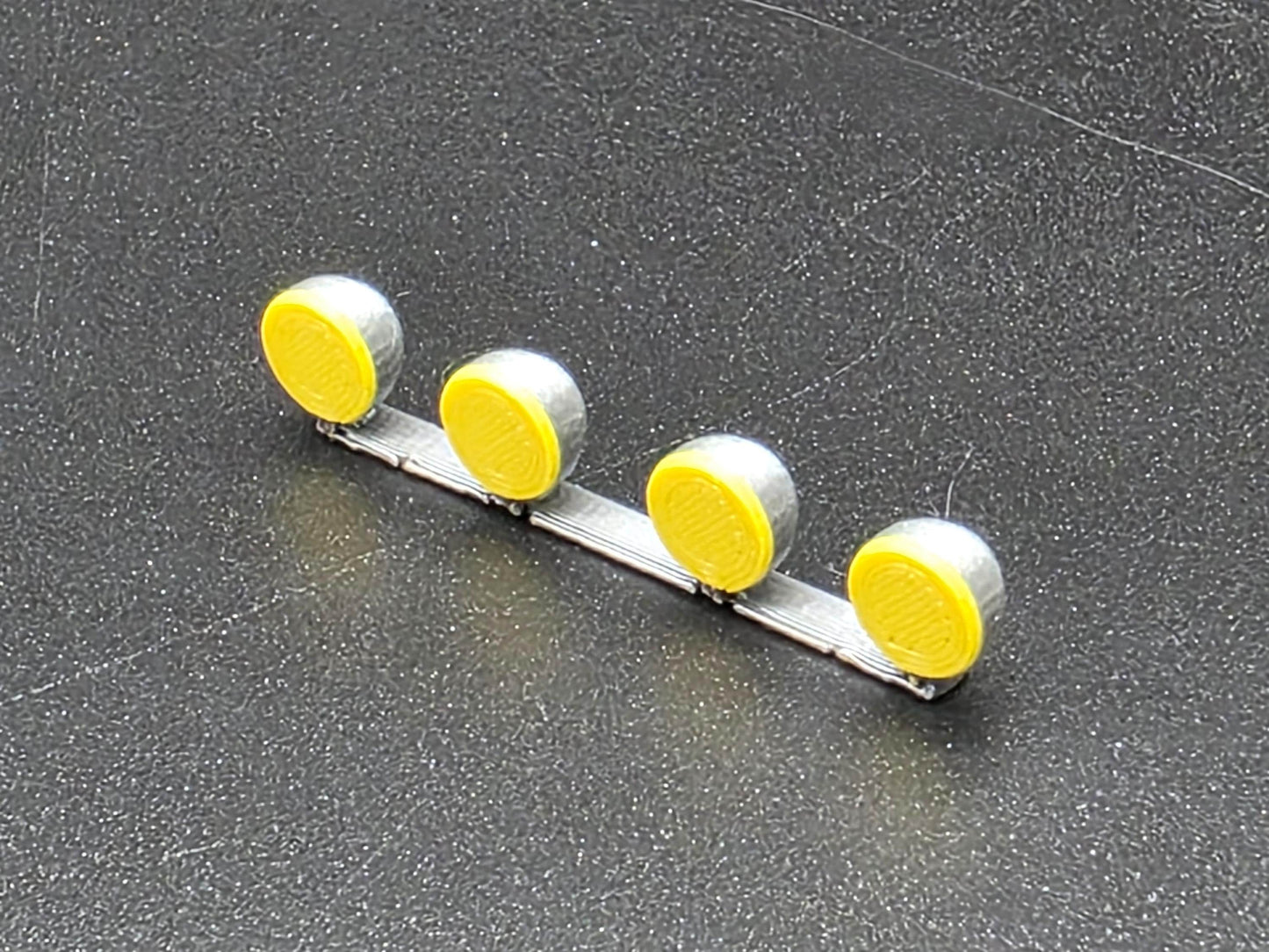 Faux Bucket Light Bar for Axial SCX30 K10 Chevy Jeep Bronco Crawlers