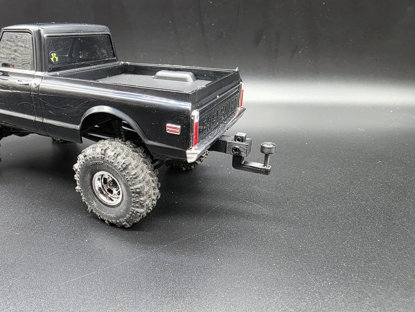 Trailer Hitch for Axial SCX30 Bronco, Jeep, and K10 Chevy Crawlers