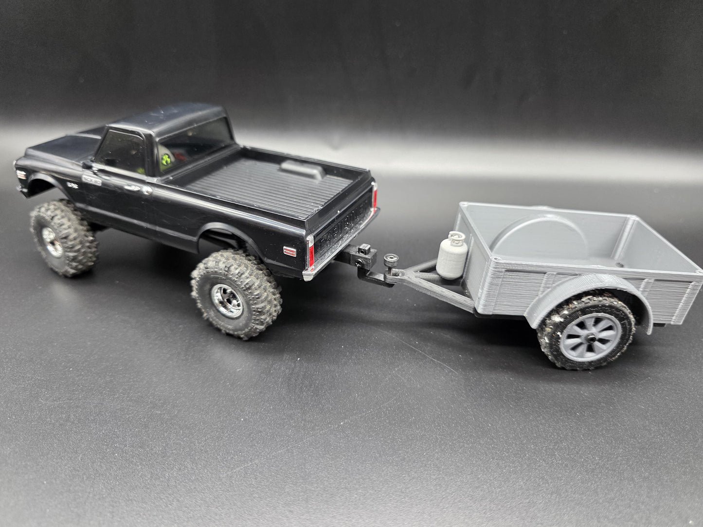 Trailer Hitch for Axial SCX30 Bronco, Jeep, and K10 Chevy Crawlers